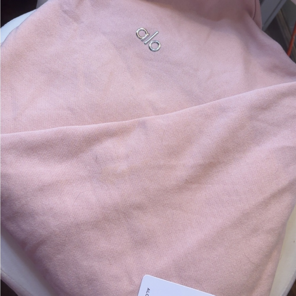 NEW Alo Accolade Pink Quartz Sweatshirt NWT XL